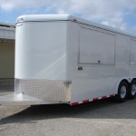 Enclosed Van Concession Trailer - Bumper Pull